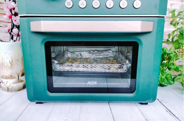 不加一滴油的烤箱版酥炸袖珍菇，酥脆不油腻，小朋友都喜欢