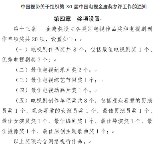 金鹰奖增设最佳男演员奖、最佳女演员奖文汇网