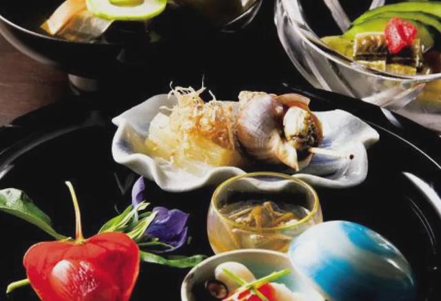 顶级怀石料理菜品装盘赏析