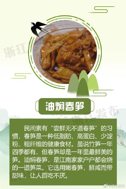 浙江|浙江的春日美食来啦！让你隔着屏幕咽口水