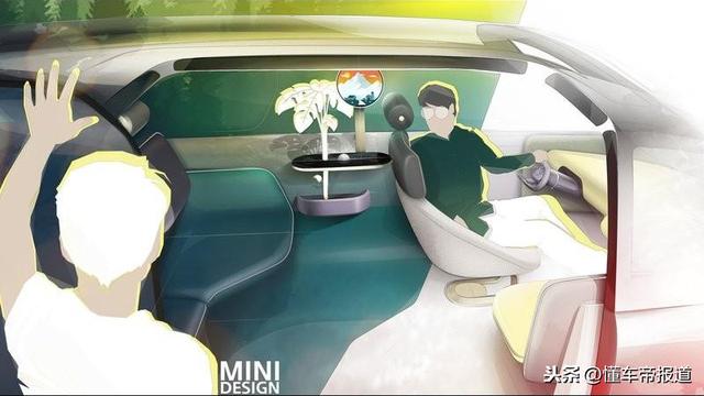 新车 | 通过令牌操控 空间灵活多变！MINI概念车官图发布