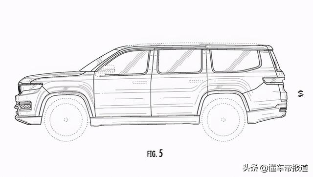 新车｜世界第一台豪华SUV复兴？Jeep瓦格尼尔专利图曝光