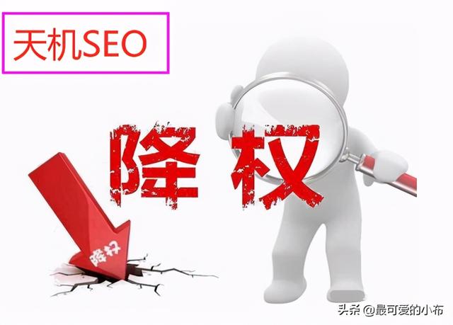 天机SEO：网站降权原因和解决办法