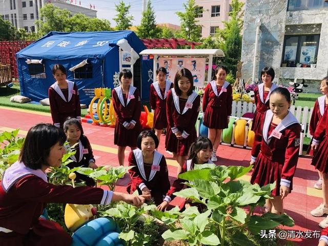 【超级宝妈】清水县第四幼儿园:科学演练筑防线,细致备战开学时