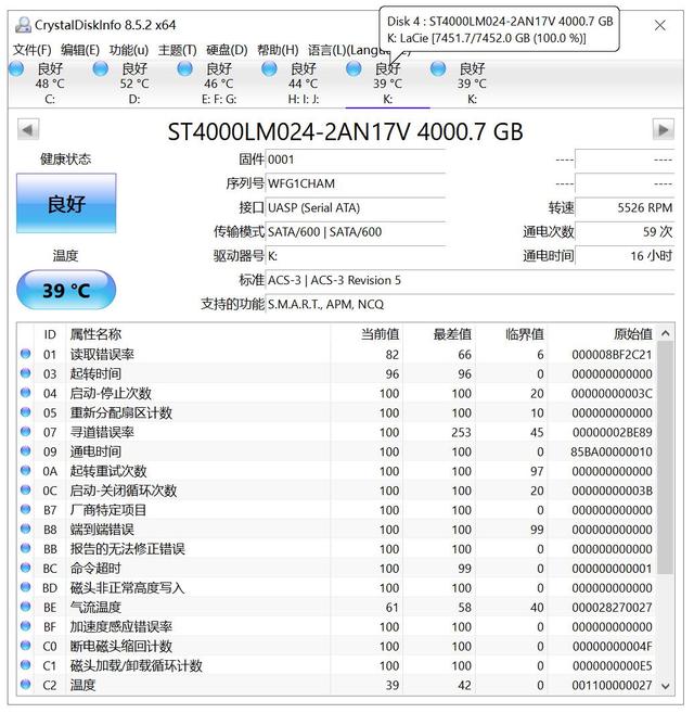 可极速传输可镜像安全，特别的LaCie Rugged移动硬盘