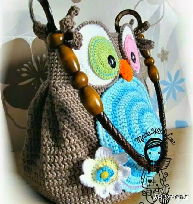 #超级宝妈#可爱又漂亮！多款手工编织的小包包，送给孩子最好的礼物