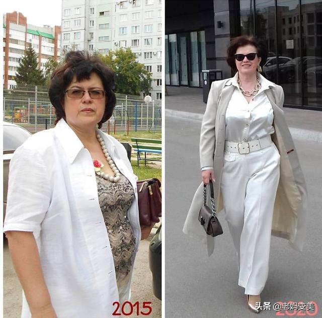 第五大道胖妈不敢穿白色?来借鉴这位俄罗斯博主的穿搭,其实方法就这几个