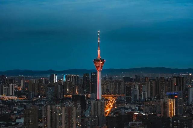 成都的建筑，看起来很好吃