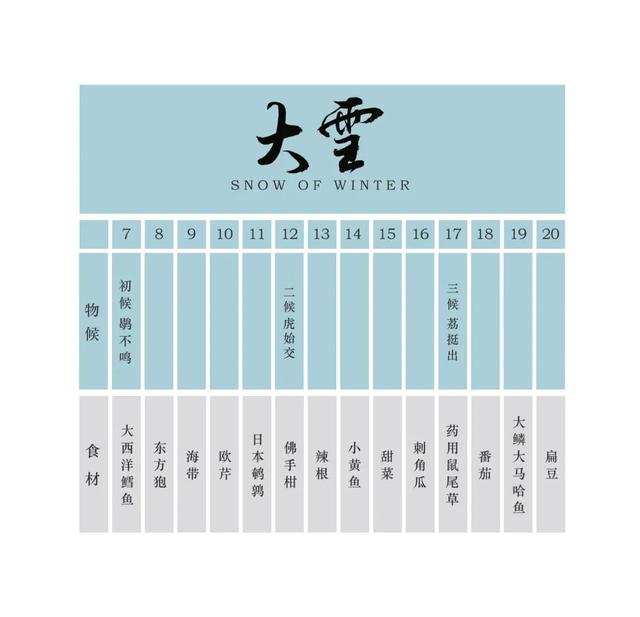 二十四节气 · 大雪 | 新品发布