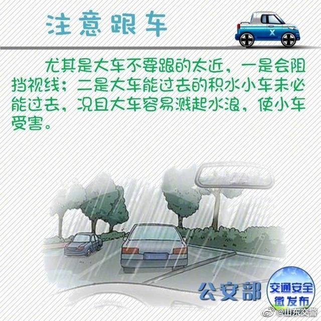 雨天行车 您要知道这些事