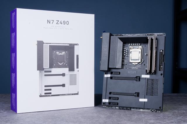 NZXT N7 Z490主板开箱测试：无光污金属简约风格装甲