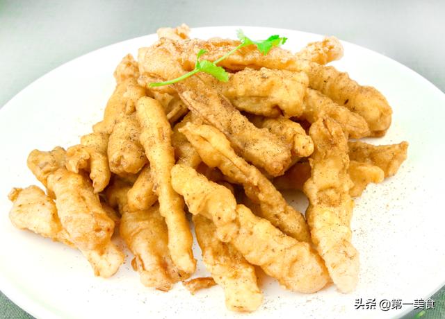 干炒黄焖都不行！炸杏鲍菇，简单酥脆又好吃，大鱼大肉不如它