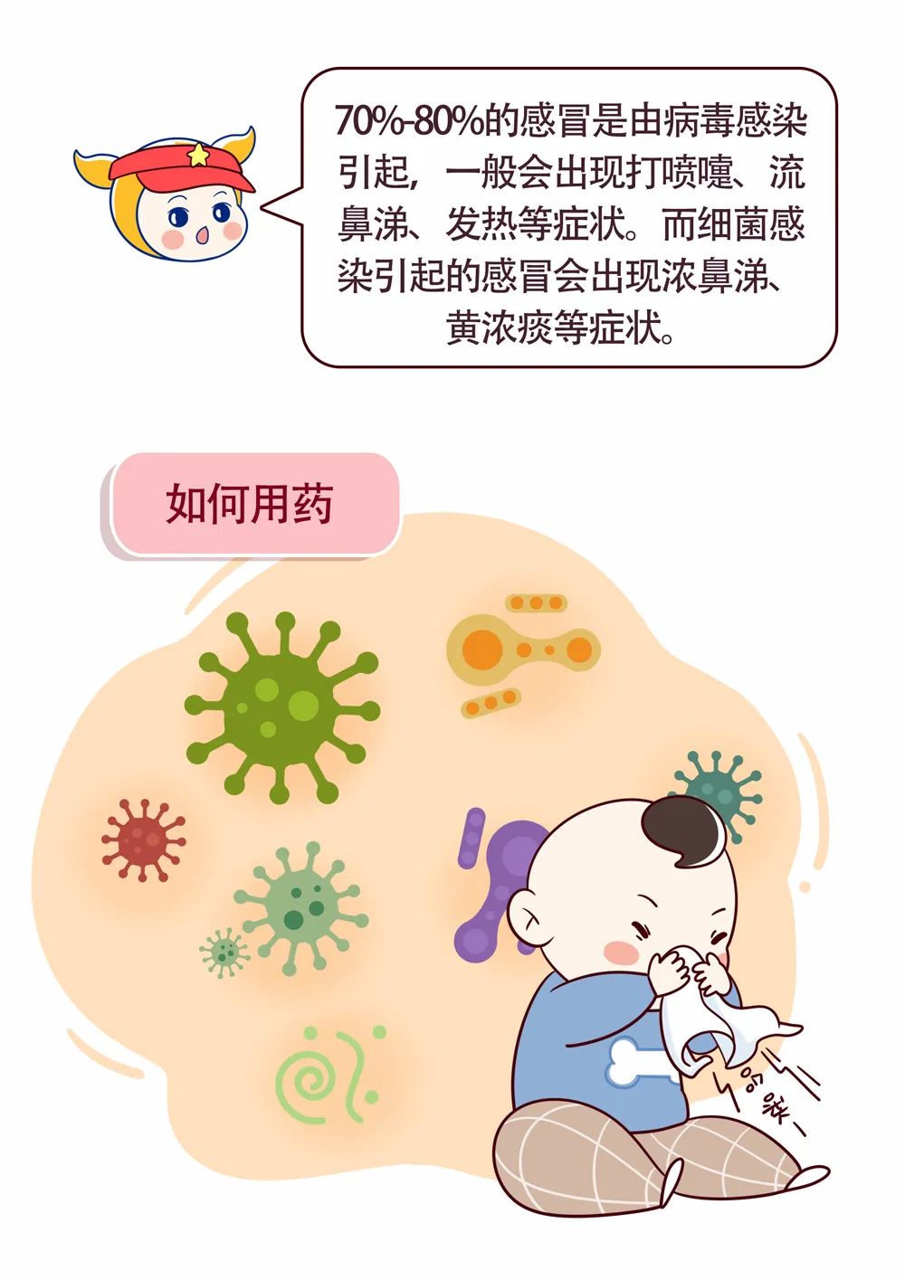 #暖先生格调#早春高发：宝宝感冒发烧，看这篇就够了！