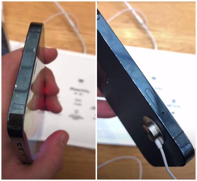 又现掉漆门？苹果iPhone12展示机边框掉漆：这下可尴尬了