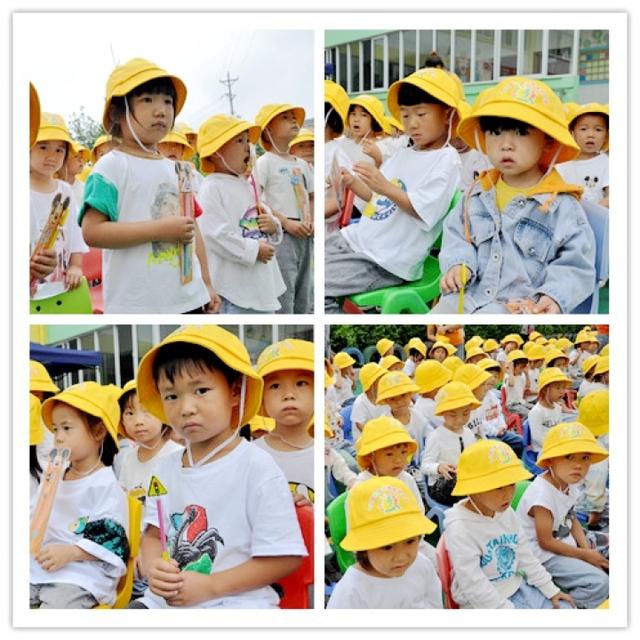 生活矜持点|富源：十八连山镇乐晔佳幼儿园开展“安全小黄帽 平安伴我行”主题活动