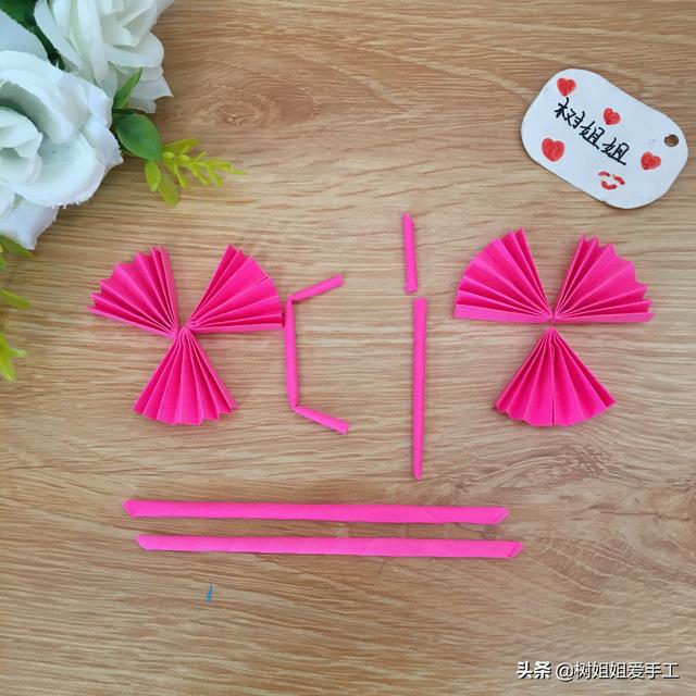 超级宝妈：幼儿手工：简单自行车模型的制作方法