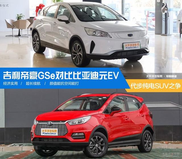 [我爱奔驰大G]代步纯电SUV之争 帝豪GSe对比元EV