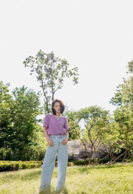 如果心有颜色|颜值演技双在线李沁,假日穿搭好少女,她的夏日穿搭堪称“宝典”