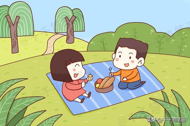 你的育儿经：儿童春天风景画大全，好看易画，让孩子更了解大自然