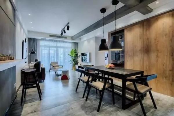 空间|100㎡现代小资风，简约工业范，年轻高级感