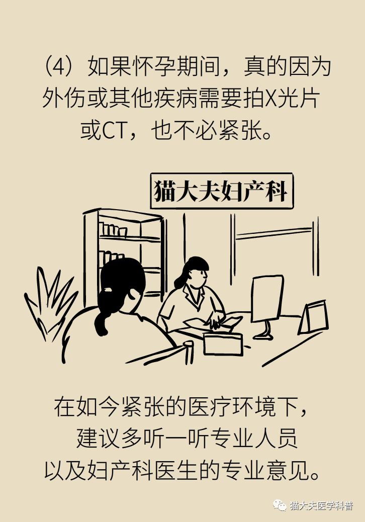 暖先生格调@拍完X光后发现怀孕了,孩子还能不能要?