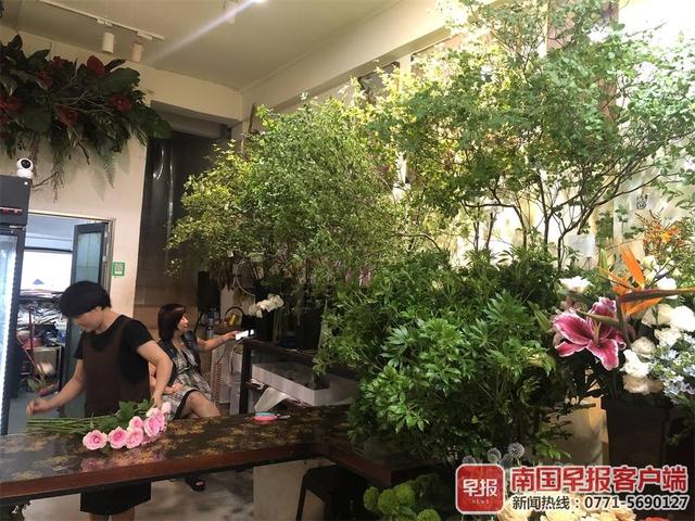 吊钟|组图：树枝插花成“网红”，受部分消费者追捧