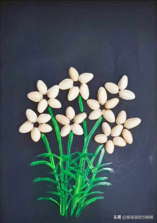 果壳也可以画画哦,来看看我是怎么画的,儿童创意美术