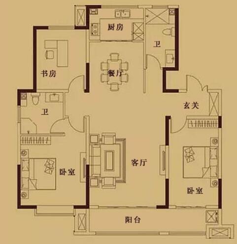 这是我12万元装修出来的143平米三居室，大家看看亏不亏