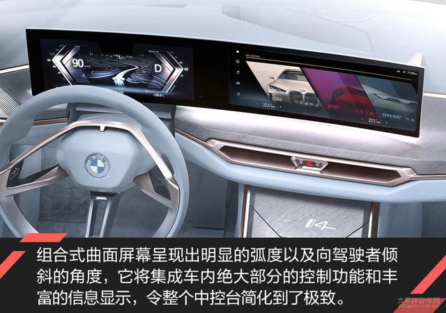 我爱奔驰大G:宝马纯电轿跑首作 BMW Concept i4概念车解析