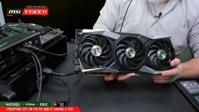 微星推出Radeon RX 6800 XT Gaming X Trio非公显卡