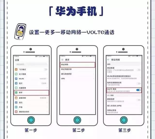 移动小知识 打电话不断网的手机设置教程