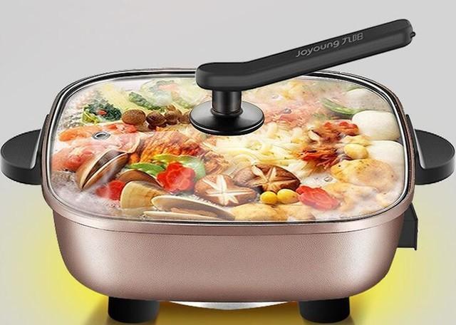 打工人必备！快用九阳电煮锅HG60吃顿火锅