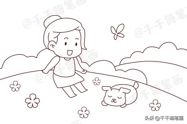 你的育儿经：儿童春天风景画大全，好看易画，让孩子更了解大自然