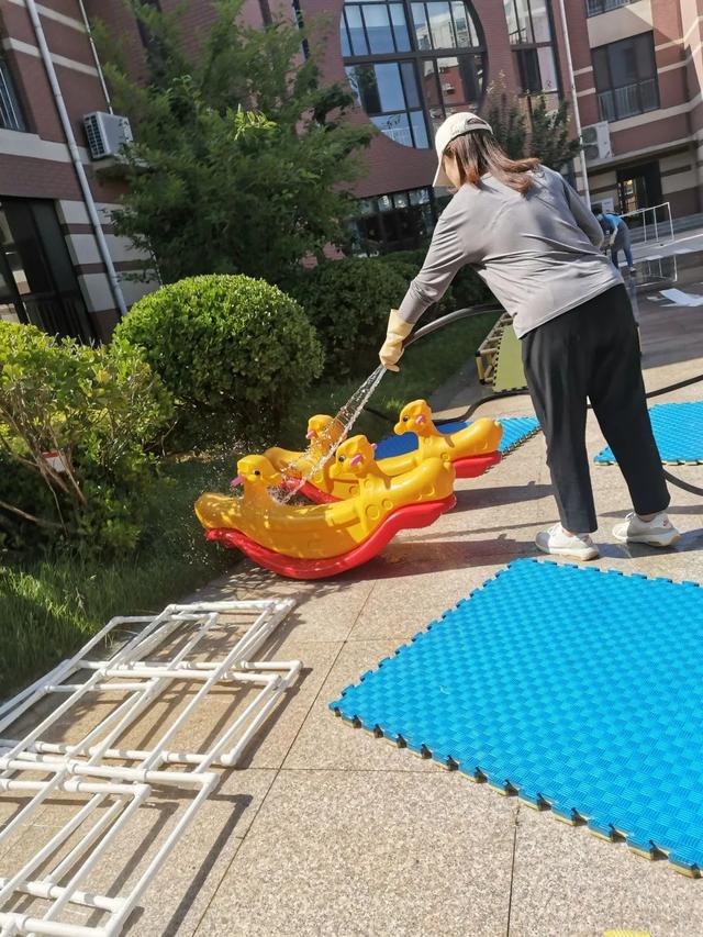 [你的育儿经]济宁市「济阳教育｜开学季」“疫”尘不染，待你回家——记兴隆街幼儿园开学准备篇