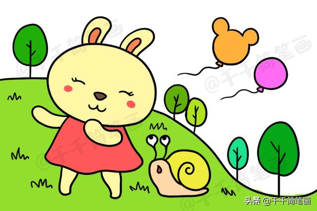 你的育儿经:儿童春天风景画大全,好看易画,让孩子更了解大自然