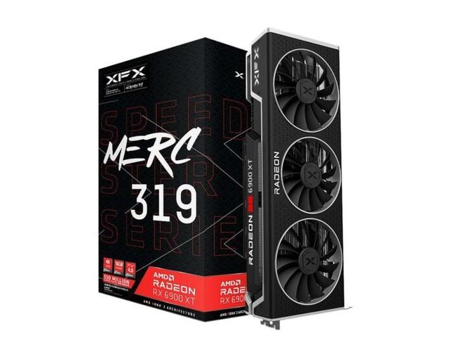 讯景推出Radeon RX 6900 XT Speedster MERC 319旗舰非公显卡