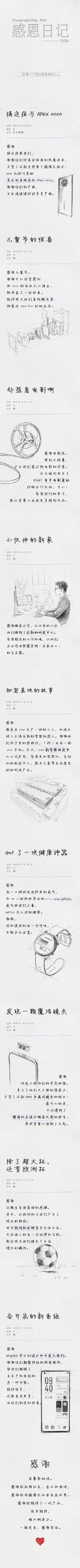 vivo感恩日记：因为期待滋生创造力 一路走来感谢有你