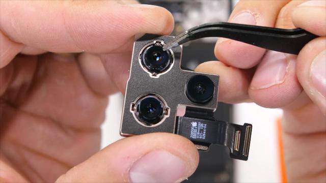 iPhone12Pro真机拆解：实际有5颗镜头，难拆更难修复