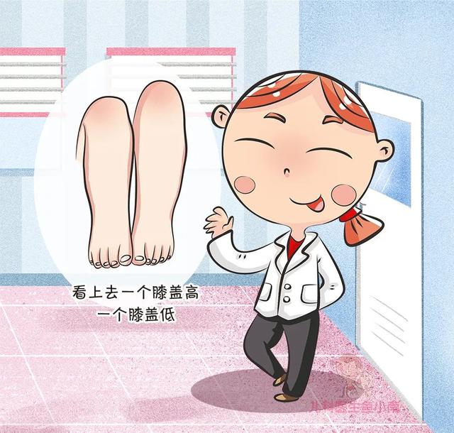 你的育儿经■孩子膝盖一高一低，两腿有长短，腿纹明细不对称，也许是因为这病