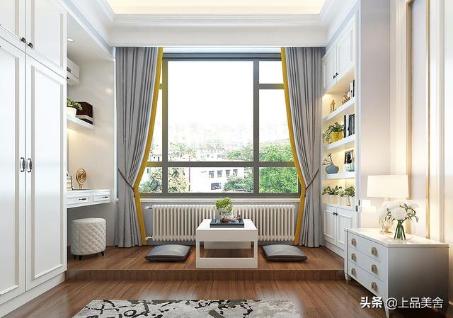 忍不住晒晒表哥家的美式风装修，全屋精致耐看，被客厅设计迷住了