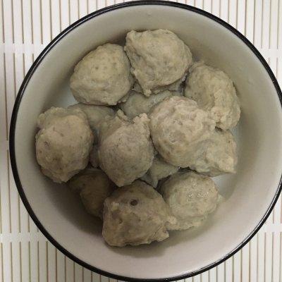 超级爽口下饭的手工猪肉丸—手残党也会，上桌秒光