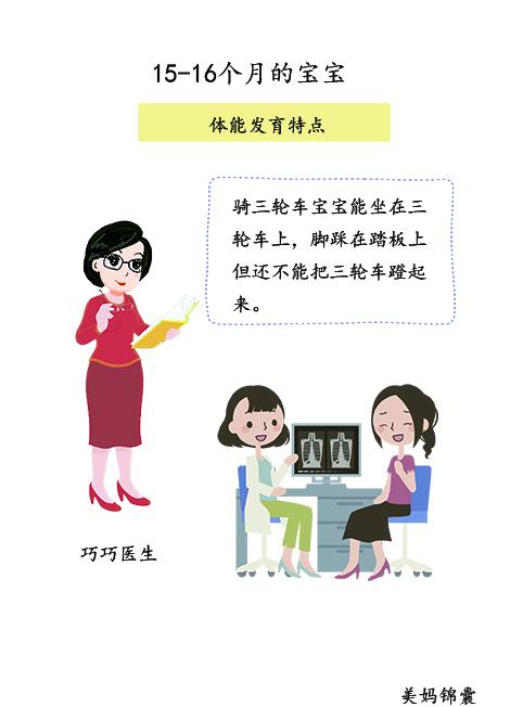 超级宝妈|15-16个月的宝宝会弯腰捡东西了而且不会摔倒
