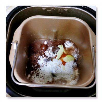 健康美味面包机版巧克力可可吐司，寒冷冬日里必备哦