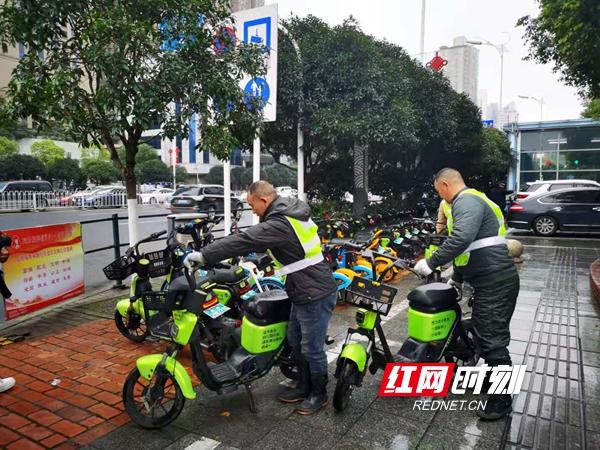 为城市“减负”长沙将清运40万辆无牌共享电单车