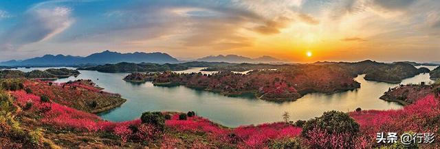 「旅行百事通」江西庐山下藏着中国版小马尔代夫，住水上小木屋，看春花满山遍野