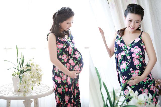「超级宝妈」腆肚孕妇也是一道风景,腆着大肚子仍然风姿绰约!
