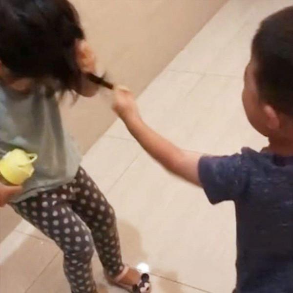 你的育儿经:二胎姐弟俩一言不合就“动手”,姐姐可以欺负弟弟,但别人不行