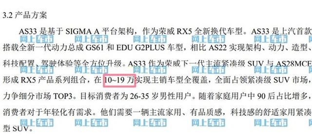 荣威RX5轿跑SUV工厂资料曝光！尺寸超吉利星越，马上就能买