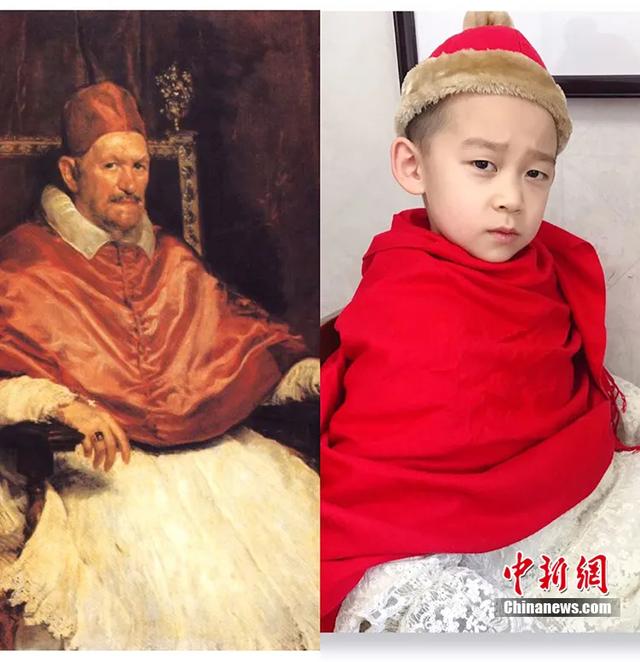 [中国教育报]再不开学艺术界就疯了！看孩子们“神还原”世界名画，哈哈哈！