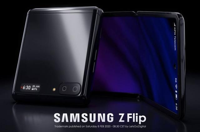 「环球网」三星第二款可折叠手机正名：获Z Flip商标公示
